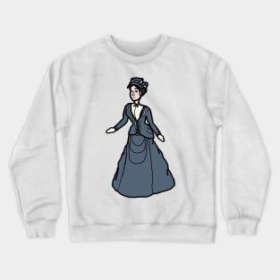 Victorian Businesswoman Crewneck Sweatshirt